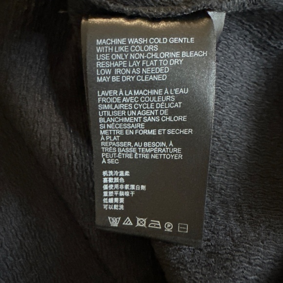 Anthropologie Cold Shoulder Short Sleeves Boho Loose Fitting Black Blouse Sz S - Picture 6 of 6